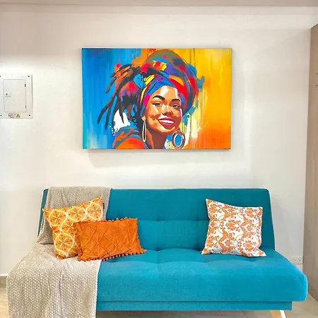 Apartamento Estilo Caribeno Con Vista Al Aeropuerto Y Cerca Del Mar Cb1333 Cartagena