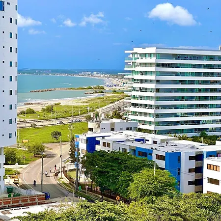 Estilo Caribeno Con Vista Al Aeropuerto Y Cerca Del Mar Cb1333 * Cartagena