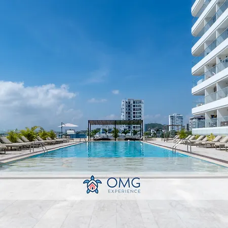 Apartamento Estilo Caribeno Con Vista Al Aeropuerto Y Cerca Del Mar Cb1333 *