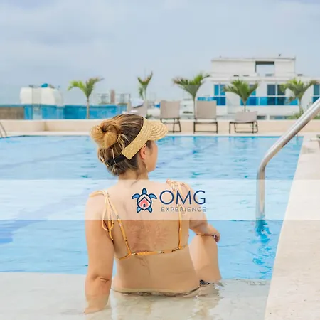 Estilo Caribeno Con Vista Al Aeropuerto Y Cerca Del Mar Cb1333 * Cartagena